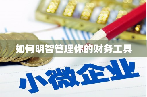 东区如何明智管理你的财务工具