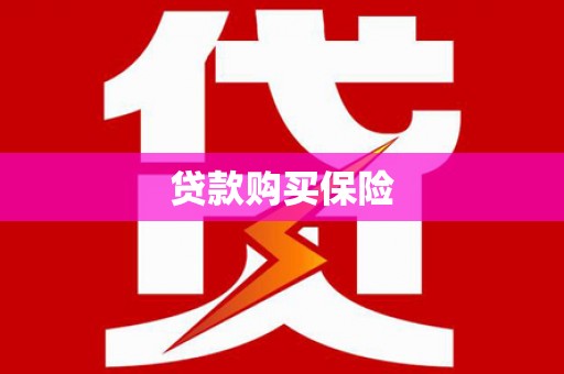 东区贷款购买保险