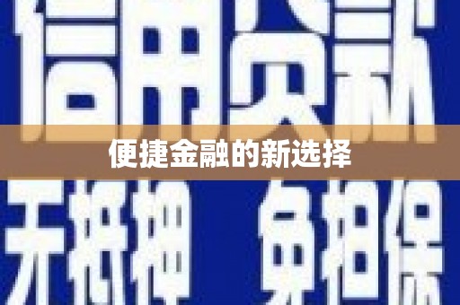 东区便捷金融的新选择