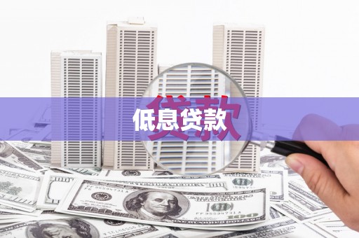 东区低息贷款