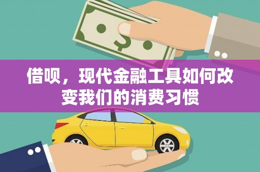 东区借呗，现代金融工具如何改变我们的消费习惯