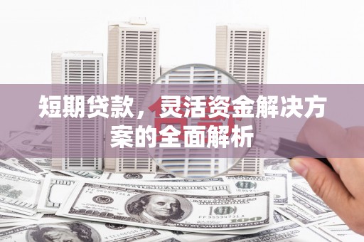 东区短期贷款，灵活资金解决方案的全面解析