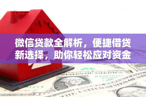 东区微信贷款全解析，便捷借贷新选择，助你轻松应对资金需求